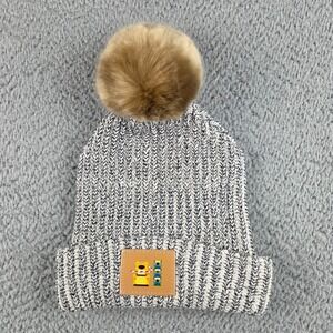 DISNEY Pixar LOVE YOUR MELON Pom-Pom BEANIE hat HTF cotton 1 size